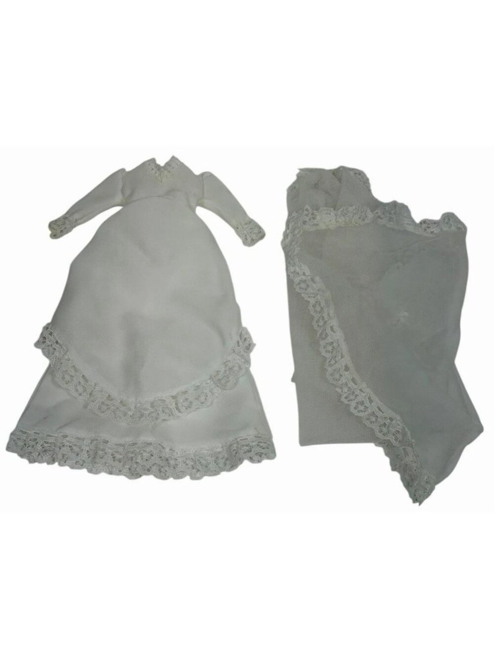 Vintage Marx Sindy LET'S GET MARRIED Outfit #1150 Wedding Gown Dress Bridal Veil